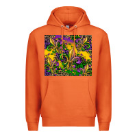 Carrot mardi gras fleur de lis Premium Hoodie - CowGirlArtShop