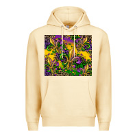 Pina Colada mardi gras fleur de lis Premium Hoodie - CowGirlArtShop