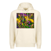 Tofu mardi gras fleur de lis Premium Hoodie - CowGirlArtShop