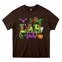 Chocolate Brown lab tech halloween Heavy Core Tee - AdoDesignShop