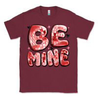 Burgundy be mine Classic Tee - MaliasSmallBusiness