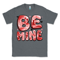 Charcoal Heather be mine Classic Tee - MaliasSmallBusiness