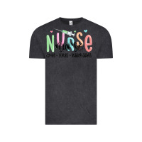 Vintage Black coffee scrubs rubber gloves nurse Vintage Tee - MaliasSmallBusiness