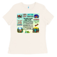 Bone life is better by the campfire Ladies Tee - JahusDesignShop