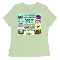 Matcha life is better by the campfire Ladies Tee - JahusDesignShop