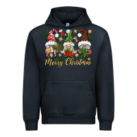 Navy Merry Christmas Gnomes Urban Hoodie - BundleAndBundleShop