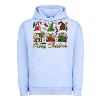 Pigment Grape Ice Merry Christmas Gnomes Urban Hoodie - BundleAndBundleShop