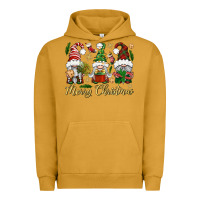 Pigment Peanut Butter Merry Christmas Gnomes Urban Hoodie - BundleAndBundleShop