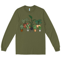 Army Green just one more plant Long Sleeve Tee - MaliasSmallBusiness