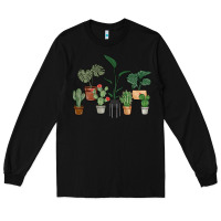 Black just one more plant Long Sleeve Tee - MaliasSmallBusiness