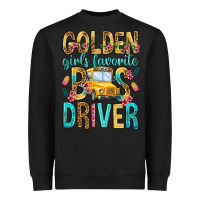 Black golden girls favorite bus driver Heavyweight Sweatshirt - NancyCooperArtShop