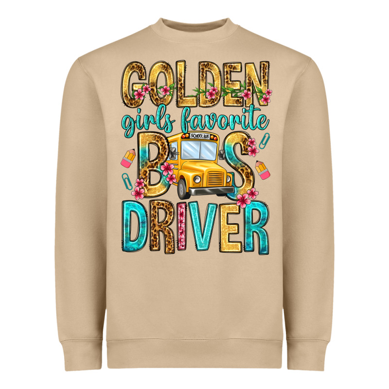 Golden Girls Favorite Bus Driver Heavyweight Sweatshirt by NancyCooperArtShop | Teevron