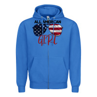 True Royal All American Girl Zipper Hoodie - Bettercallsaul