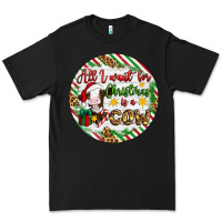 Black Christmas all i want for christmas is a cow Premium Tee - Artiststas