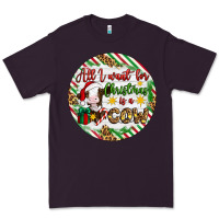 Plum Christmas all i want for christmas is a cow Premium Tee - Artiststas