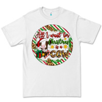 Christmas All I Want For Christmas Is A Cow Premium Tee | Teevron