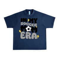 Navy in my soccer mom era Urban Heavy Tee - MaliasSmallBusiness