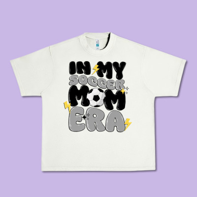 In My Soccer Mom Era Urban Heavy Tee Designed By Maliassmallbusiness