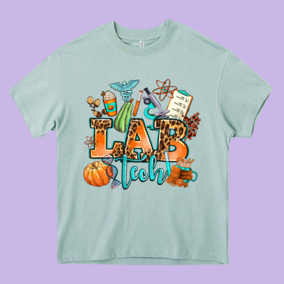 Lab Tech Fall Heavy Core Tee Designed By Adodesignshop
