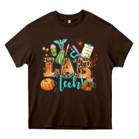 Chocolate Brown lab tech fall Heavy Core Tee - AdoDesignShop