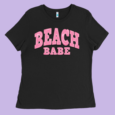 Beach Babe Ladies Tee Designed By Jahusdesignshop