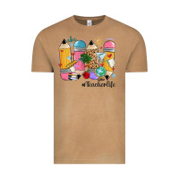 Vintage Camel teacher life pencils Vintage Tee - MaliasSmallBusiness