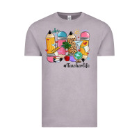 Vintage Zinc teacher life pencils Vintage Tee - MaliasSmallBusiness