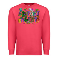 Airport Agent Mardi Gras Premium Sweatshirt | Teevron