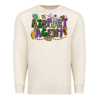 Sandshell airport agent mardi gras Premium Sweatshirt - CowGirlArtShop