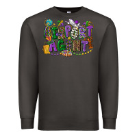 Smoke airport agent mardi gras Premium Sweatshirt - CowGirlArtShop
