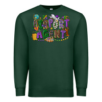 Sports Green airport agent mardi gras Premium Sweatshirt - CowGirlArtShop