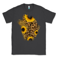 Smoke glitter sunflowers leopard patch Classic Tee - RanaPortraitStore