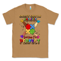 Toasted Coconut society says i'm autistic god says i'm perfect Classic Tee - JahusDesignShop