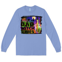 Colony Blue bad witch vibes Long Sleeve Tee - JahusDesignShop
