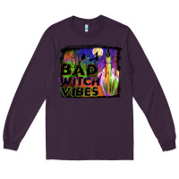 Plum bad witch vibes Long Sleeve Tee - JahusDesignShop