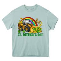 Arona i dig st patrick s day bulldozer Heavy Core Tee - JahusDesignShop