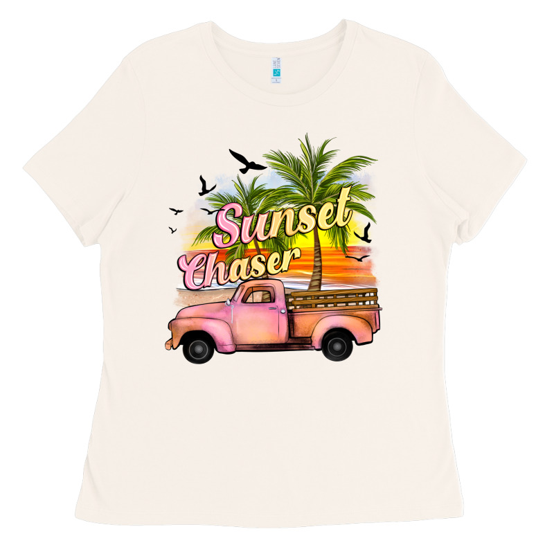Sunset Chaser Ladies Tee by JahusDesignShop | Teevron