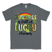 Charcoal Heather my class is full of lucky charms Classic Tee - MaliasSmallBusiness