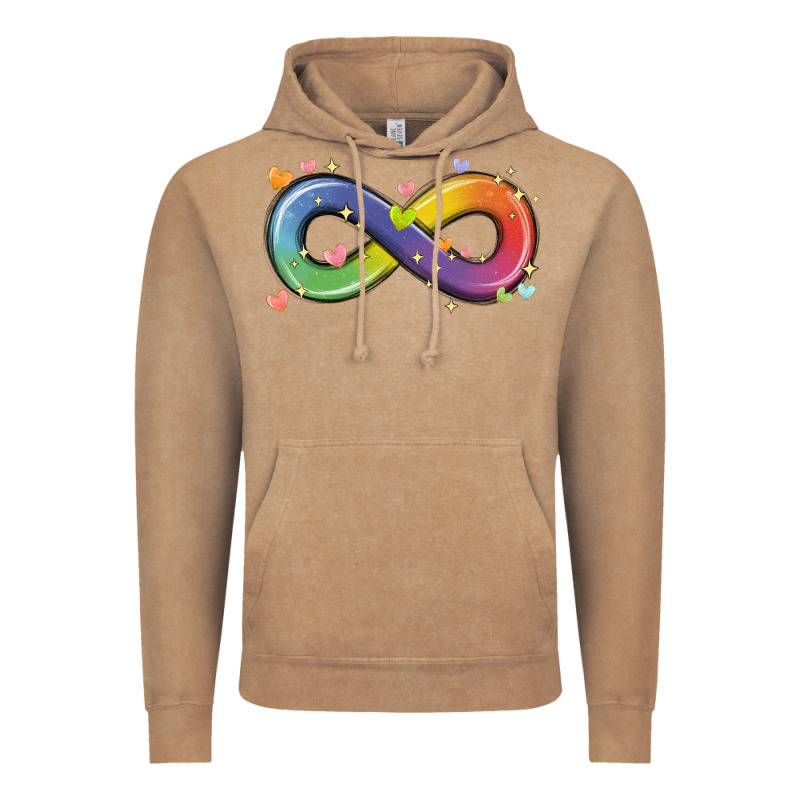 Infinity Symbol Autism Vintage Hoodie by MaliasSmallBusiness | Teevron