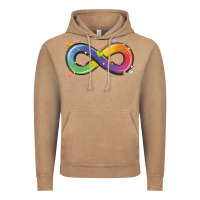 Vintage Coffee infinity symbol autism Vintage Hoodie - MaliasSmallBusiness