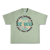 Oil Green be you inspiration Urban Heavy Tee - MaliasSmallBusiness