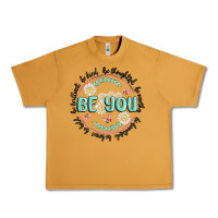 Peanut Butter be you inspiration Urban Heavy Tee - MaliasSmallBusiness