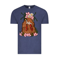 Vintage Denim chicken Vintage Tee - MaliasSmallBusiness