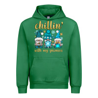 Emerald chillin' with my gnomies Urban Hoodie - BundleAndBundleShop