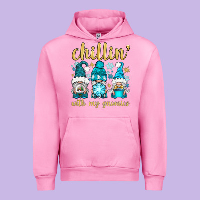 Chillin' With My Gnomies Urban Hoodie Designed By Bundleandbundleshop