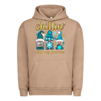 Pigment Burro chillin' with my gnomies Urban Hoodie - BundleAndBundleShop