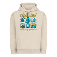 Pigment French Oak chillin' with my gnomies Urban Hoodie - BundleAndBundleShop