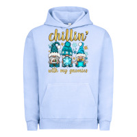 Pigment Grape Ice chillin' with my gnomies Urban Hoodie - BundleAndBundleShop