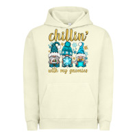 Pigment Pistachio chillin' with my gnomies Urban Hoodie - BundleAndBundleShop