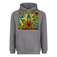 Storm stained glass weed Heavyweight Hoodie - TumblerDesignByShophia